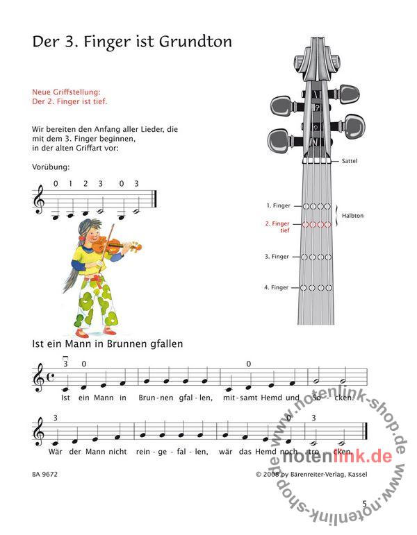Egon Saßmannshaus Früher Anfang auf der Geige Band 2 Schule Noten für Violine 